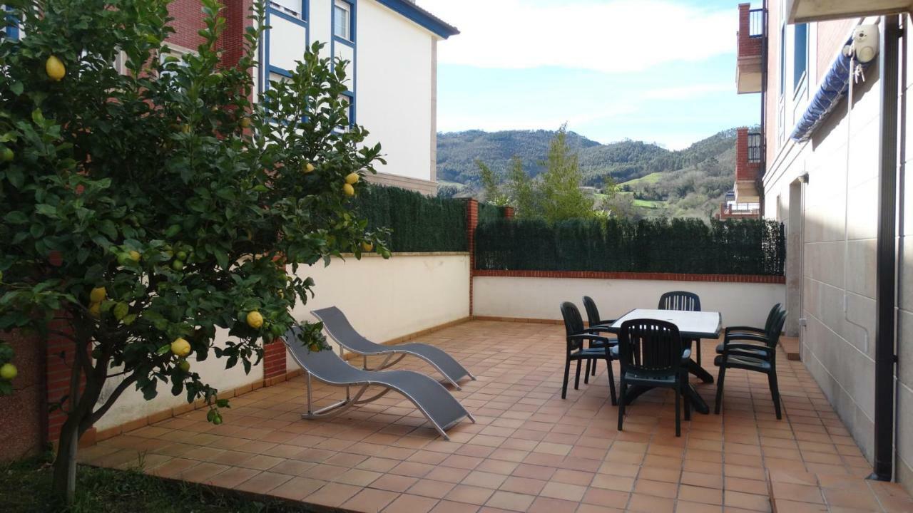 Apartamento Con Terraza Y Jardin En Bakio Exterior foto